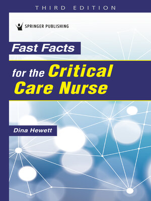 cover image of Fast Facts for the Critical Care Nurse